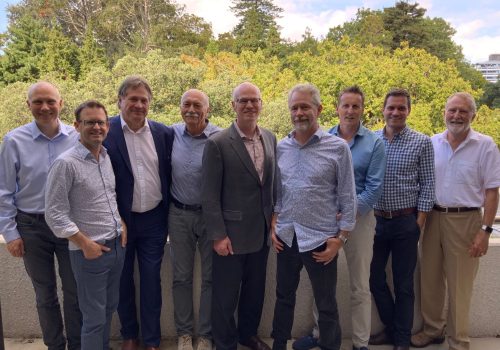 Gregory F Casagrande, Chairman of Biomatters, and the leadership team of Biomatters gather in Auckland, New Zealand.